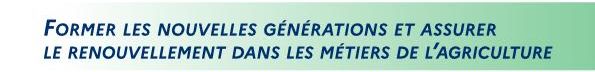 Rapport d'activité 2025 DRAAF des Pays de la Loire - page 2 : Former les nouvelles générations et assurer le renouvellement dans les métiers de l'agriculture - voir la transcription ci-dessous